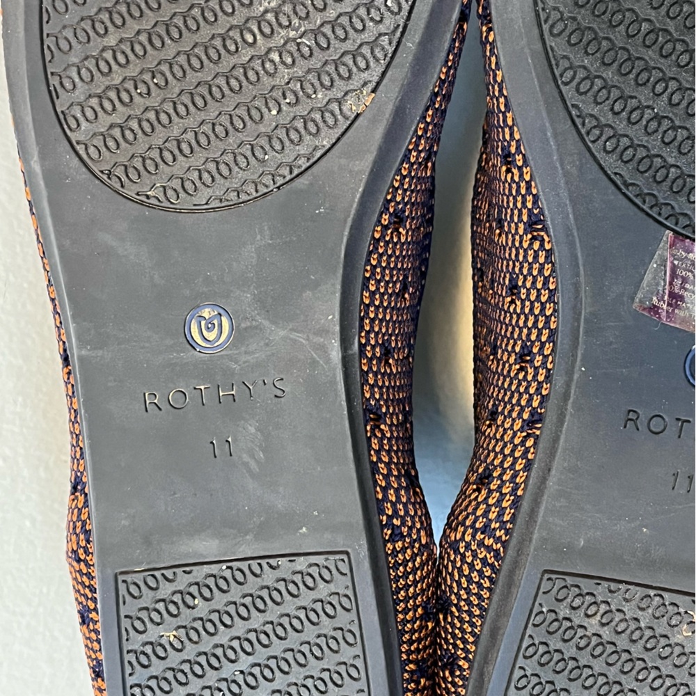 Rothy’s The Loafer Sienna Dot Shoes Flats Womens size 11 - Picture 9 of 9